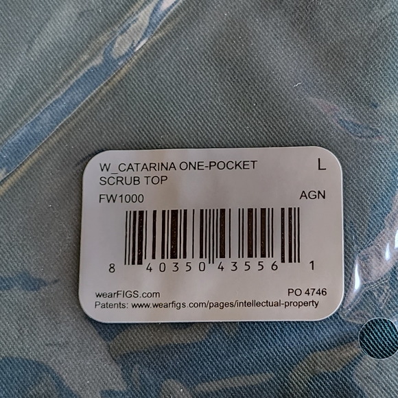 FIGS Forest Green Catarina (L) - Picture 4 of 8